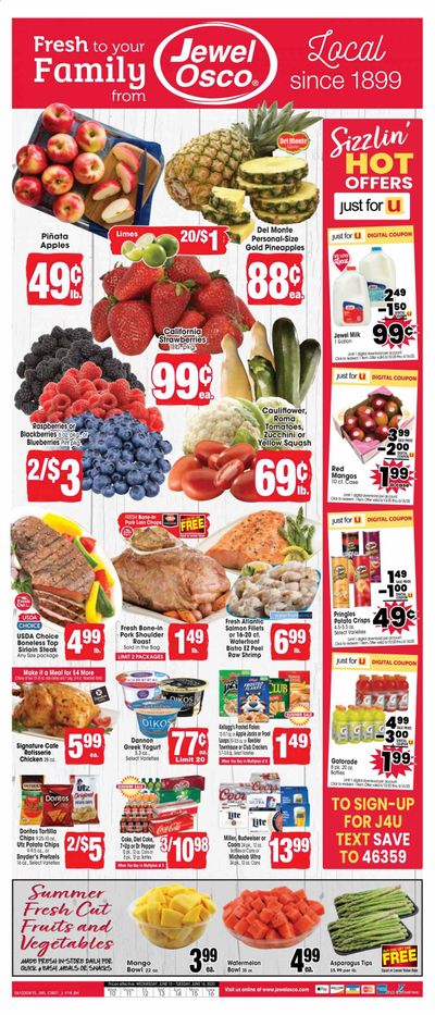 Jewel Osco Weekly Ad & Flyer June 10 to 16