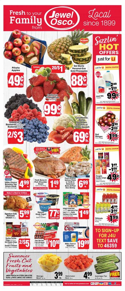 Jewel Osco Weekly Ad & Flyer June 10 to 16