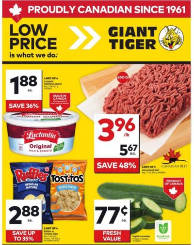 Giant Tiger Canada Flyer Deals March 26th – April 1st