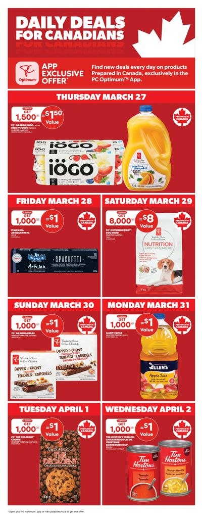 Real Canadian Superstore (ON) Flyer March 27 to April 2