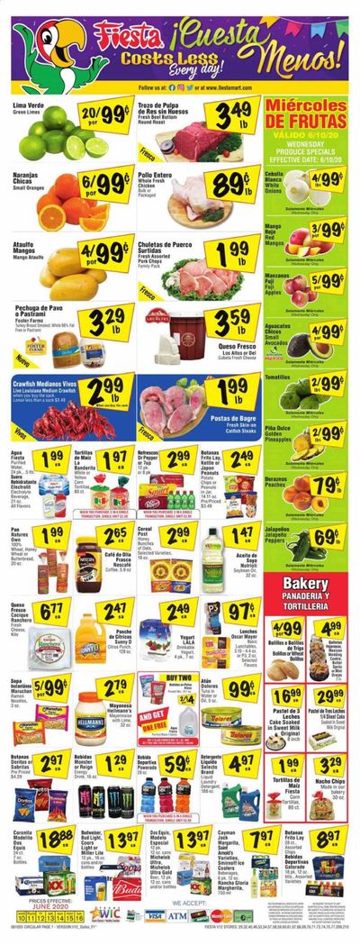 Fiesta Mart Weekly Ad & Flyer June 10 to 16