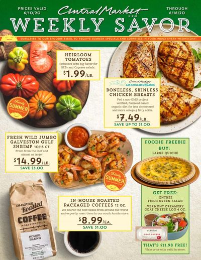Central Market Weekly Ad & Flyer June 10 to 16