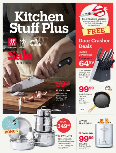 Kitchen Stuff Plus Flyer March 27 to April 6
