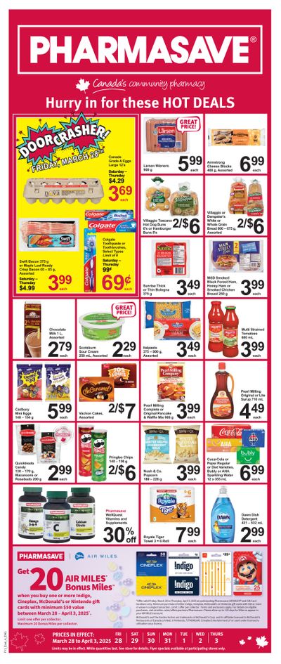 Pharmasave (Atlantic) Flyer March 28 to April 3