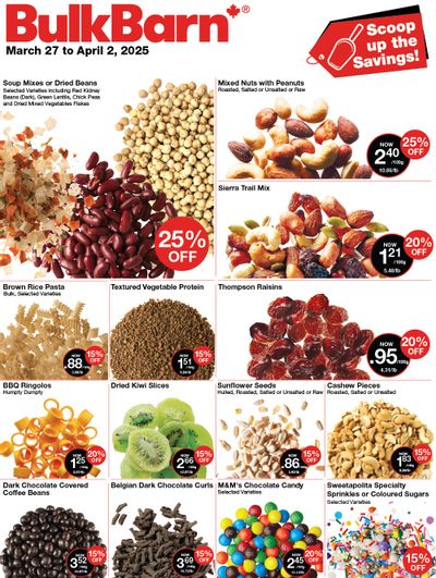 Bulk Barn Flyer March 27 to April 2