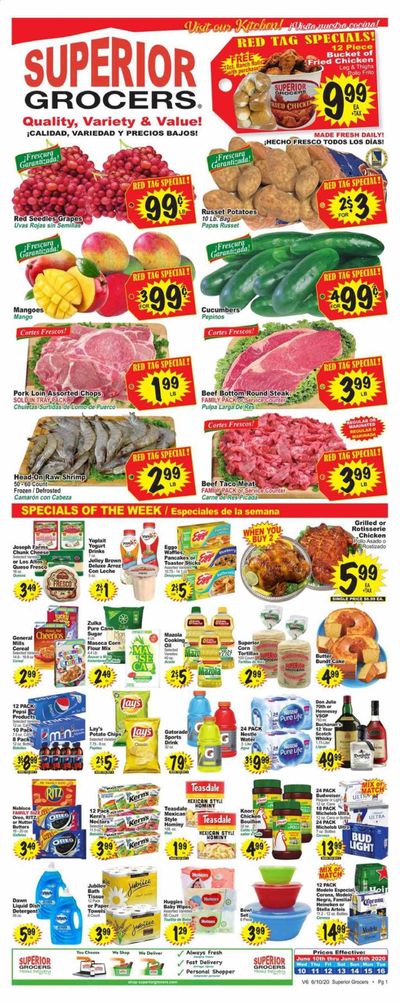 Superior Grocers Weekly Ad & Flyer June 10 to 16