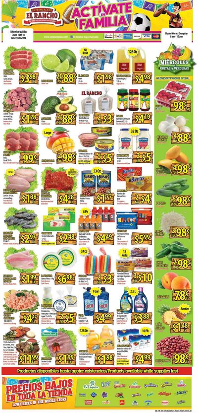 El Rancho Weekly Ad & Flyer June 10 to 16