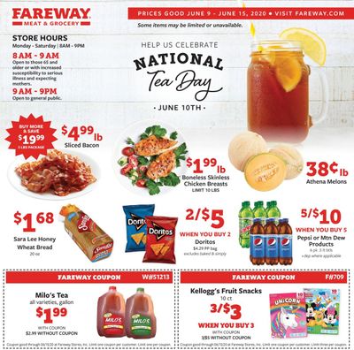 Fareway Weekly Ad & Flyer June 9 to 15