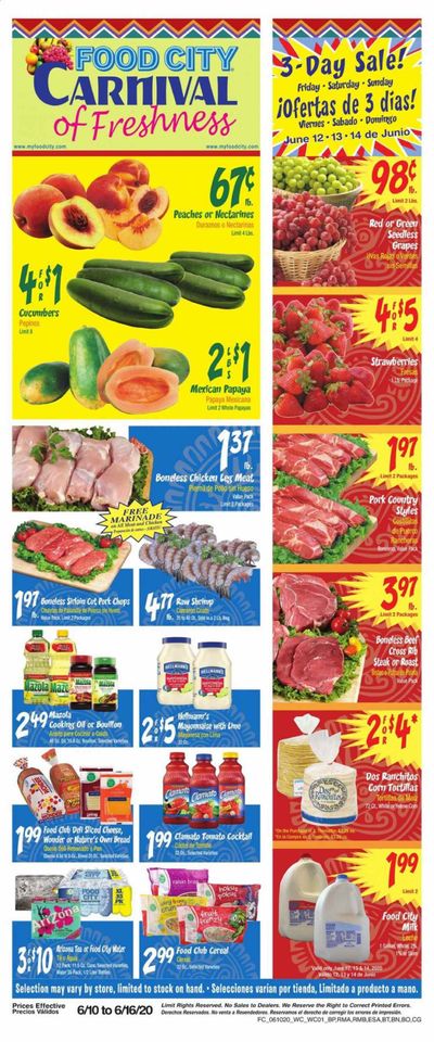 Food City Weekly Ad & Flyer June 10 to 16