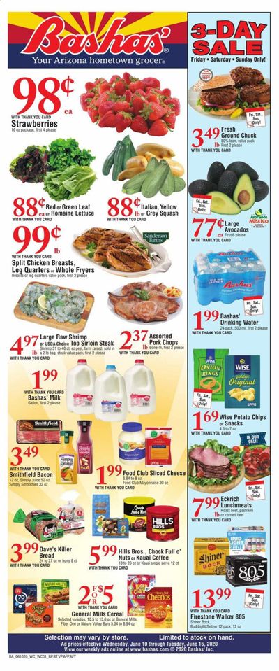 Bashas Weekly Ad & Flyer June 10 to 16