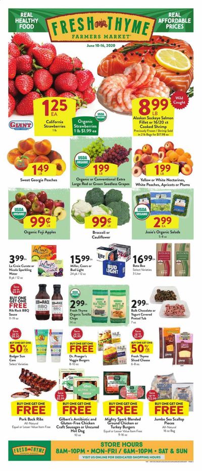 Fresh Thyme Weekly Ad & Flyer June 10 to 16