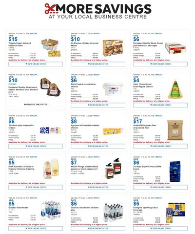 Costco Business Centre Instant Savings Flyer March 31 to April 13