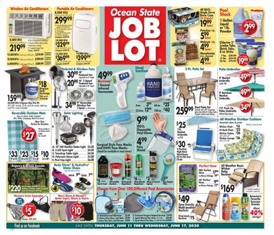 Ocean State Job Lot Weekly Ad & Flyer June 11 to 17