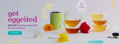 DAVIDsTEA Canada: Save 25% off Select Easter Items and Matcha + More