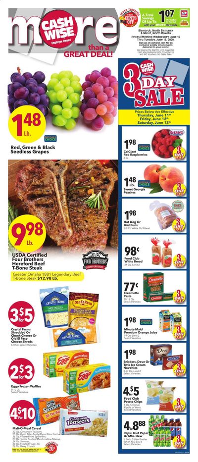 Cash Wise Weekly Ad & Flyer June 10 to 16