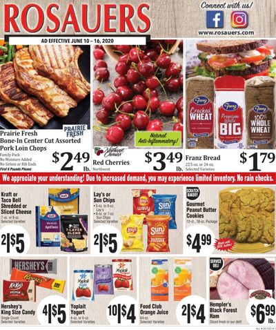 Rosauers Weekly Ad & Flyer June 10 to 16