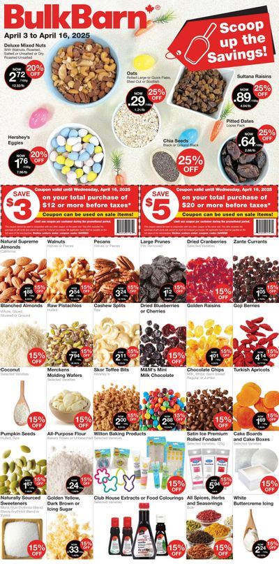 Bulk Barn Flyer April 3 to 16