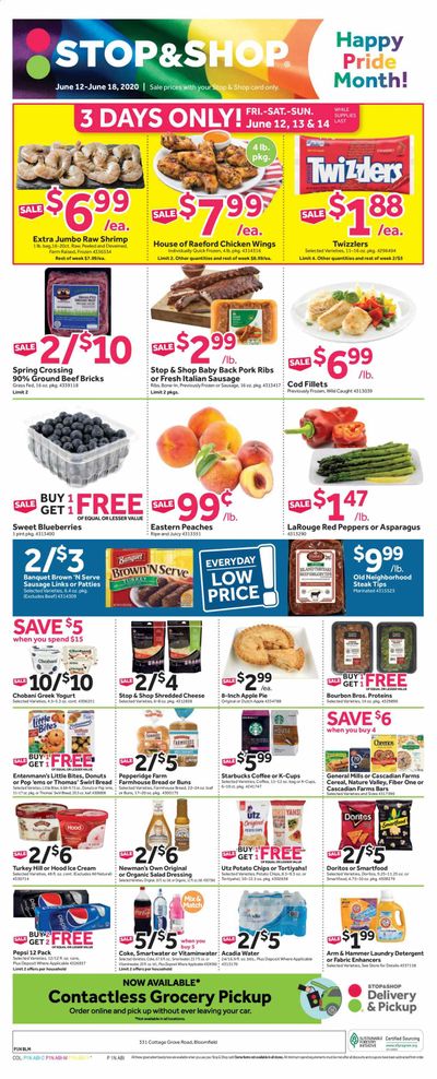 Stop & Shop Weekly Ad & Flyer June 12 to 18