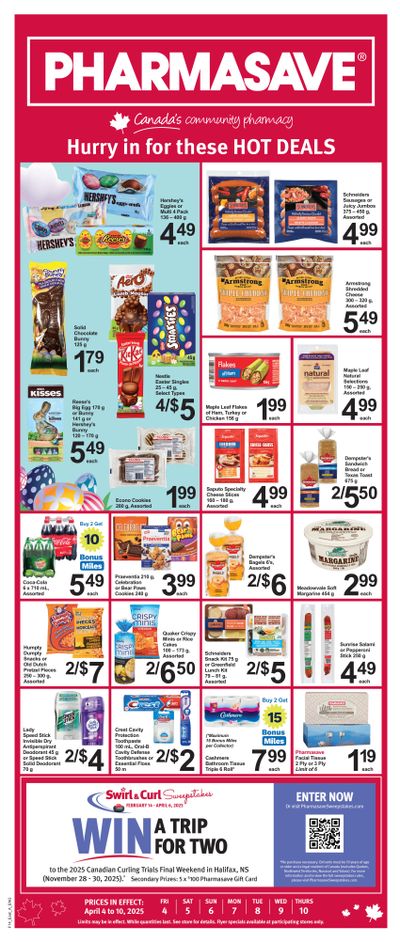 Pharmasave (Atlantic) Flyer April 4 to 10