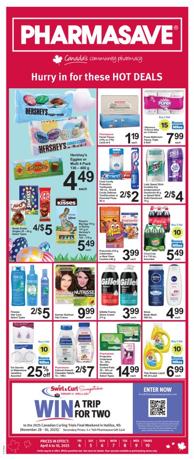 Pharmasave (West) Flyer April 4 to 10