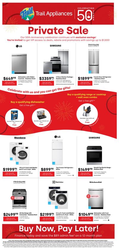 Trail Appliances (BC) Flyer April 3 to 16