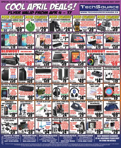 TechSource Flyer April 4 to 17