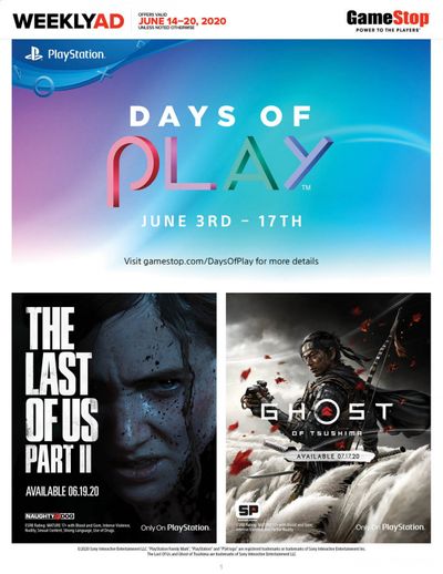 GameStop Weekly Ad & Flyer June 14 to 20