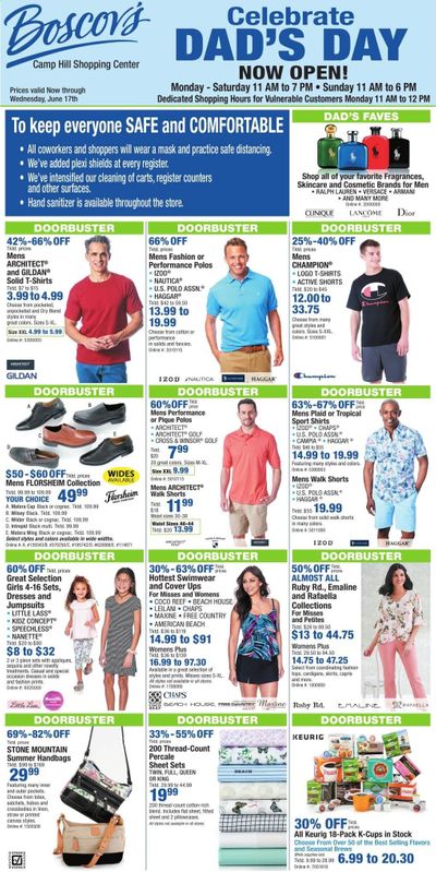 Boscov's Weekly Ad & Flyer June 11 to 17