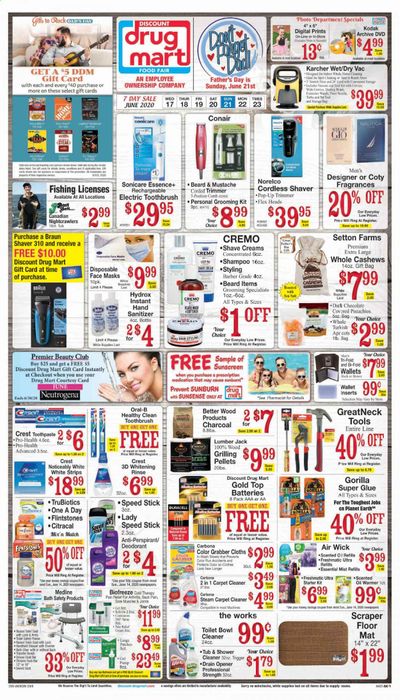 Discount Drug Mart Weekly Ad & Flyer June 17 to 23