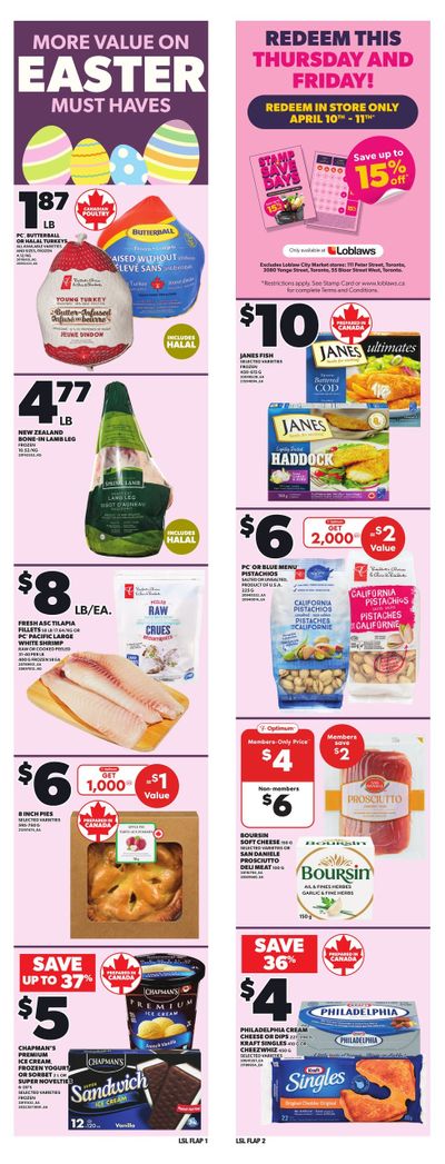 Loblaws (ON) Flyer April 10 to 16 Loblaws (ON) Flyer April 10 to 16
