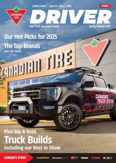 Canadian Tire Driver Catalogue April 11 to May 1