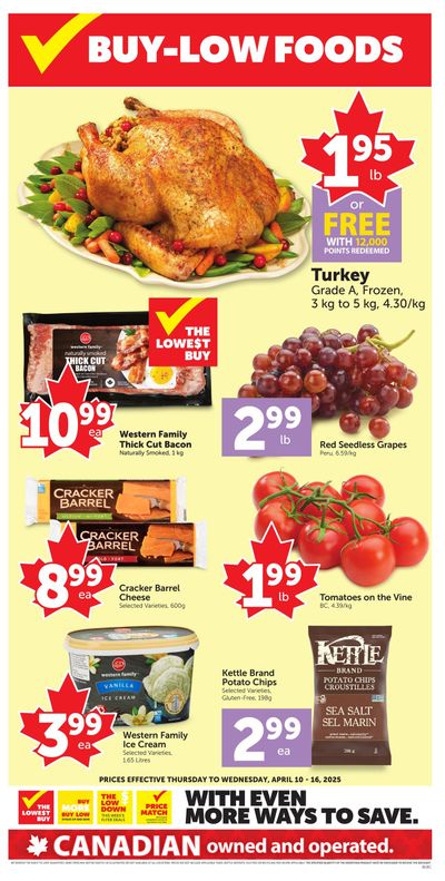 Buy-Low Foods Flyer April 10 to 16
