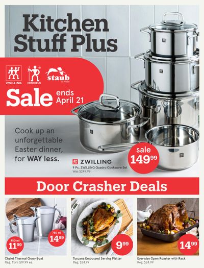 Kitchen Stuff Plus Flyer April 10 to 21