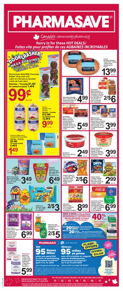 Pharmasave (NB) Flyer April 11 to 17