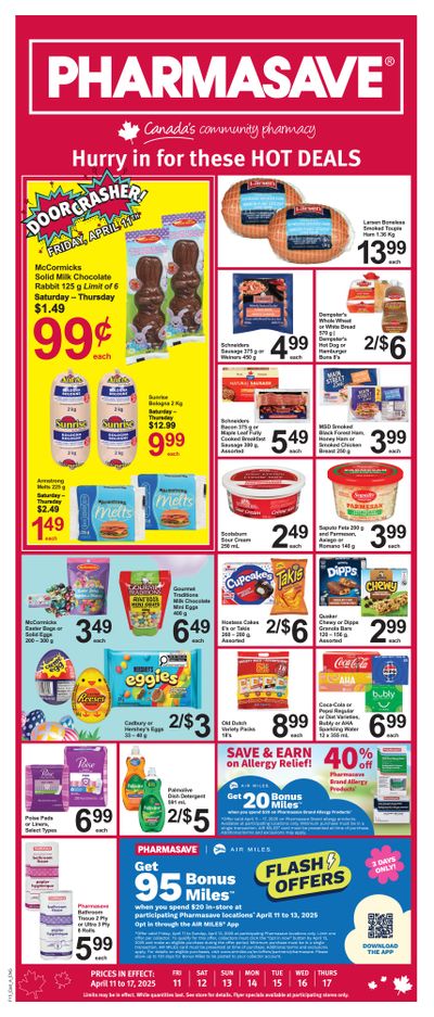 Pharmasave (Atlantic) Flyer April 11 to 17