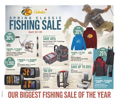 Bass Pro Shops Flyer April 10 to 30 Bass Pro Shops Flyer April 10 to 30