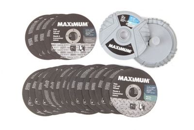 MAXIMUM 4.5-in Thin Cutting Disc Set, 20-pc On Sale for $10.99 (Save $39) at Canadian Tire Canada