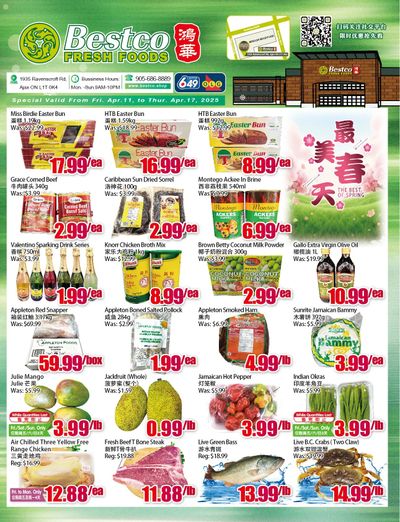 BestCo Food Mart (Ajax) Flyer April 11 to 17