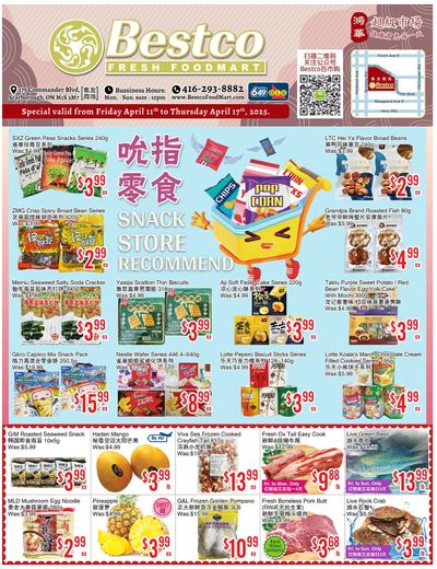 BestCo Food Mart (Scarborough) Flyer April 11 to 17