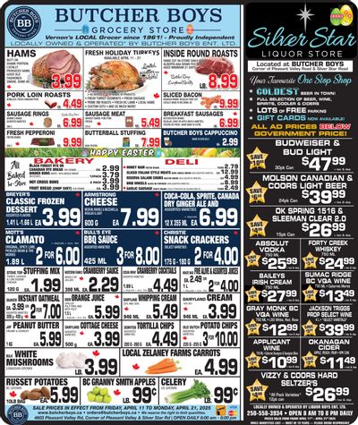 Butcher Boys Grocery Store Flyer April 11 to 21