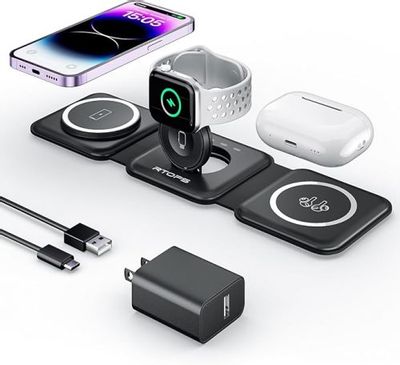 Amazon Canada Deals: Save 85% on 3 in 1 Wireless Charger for iPhone Using Promo Code & Coupon + 52% on 3D Printer PLA Filament + 40% off Power Tool Organizer + More