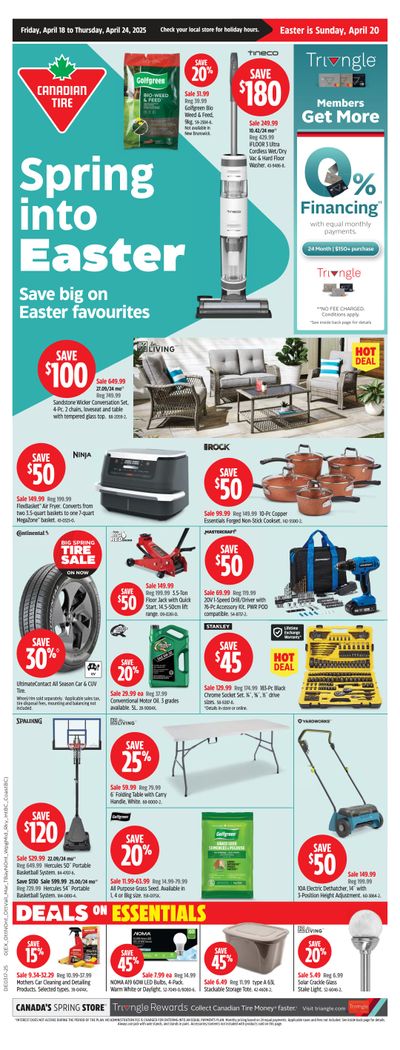 Canadian Tire (ON) Flyer April 18 to 24