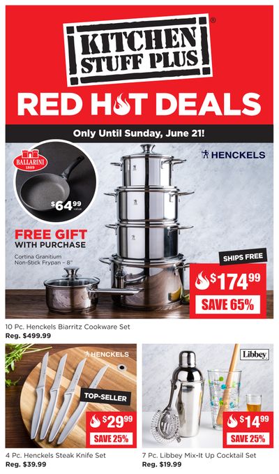 Kitchen Stuff Plus Red Hot Deals Flyer June 15 to 21