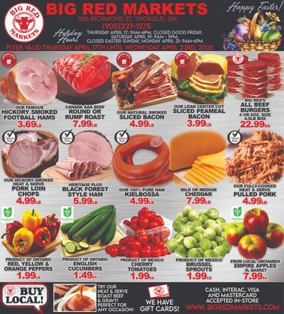 Big Red Markets Flyer April 17 to 23 Big Red Markets Flyer April 17 to 23