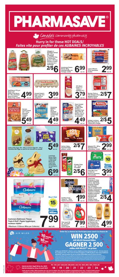 Pharmasave (NB) Flyer April 18 to 24