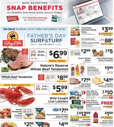 ShopRite Weekly Ad & Flyer June 14 to 20