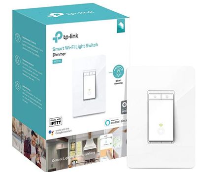 Kasa Smart Light Switch, Dimmer by TP-Link – WiFi Light Switch, Neutral Wire, Works w/ Alexa & Google (HS220) For $39.98 At Amazon Canada