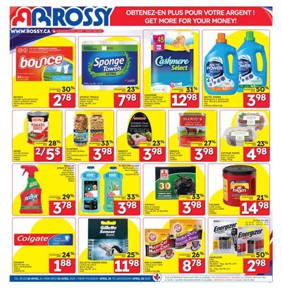 Rossy Flyer April 24 to 30 Rossy Flyer April 24 to 30