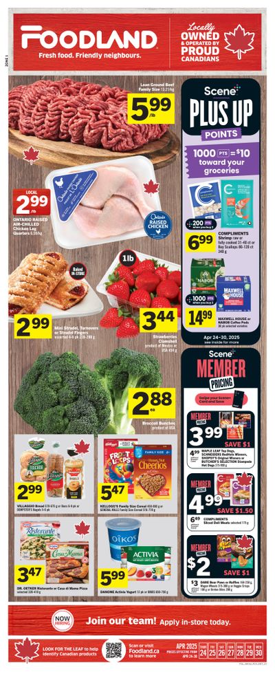 Foodland (ON) Flyer April 24 to 30