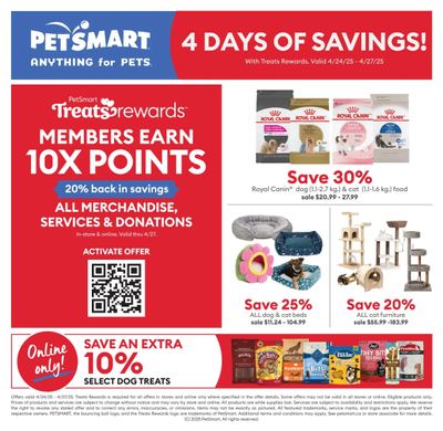 PetSmart Flyer April 24 to 27